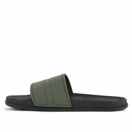 CHAUSSURE HOMME MULE VERT MILITAIRE