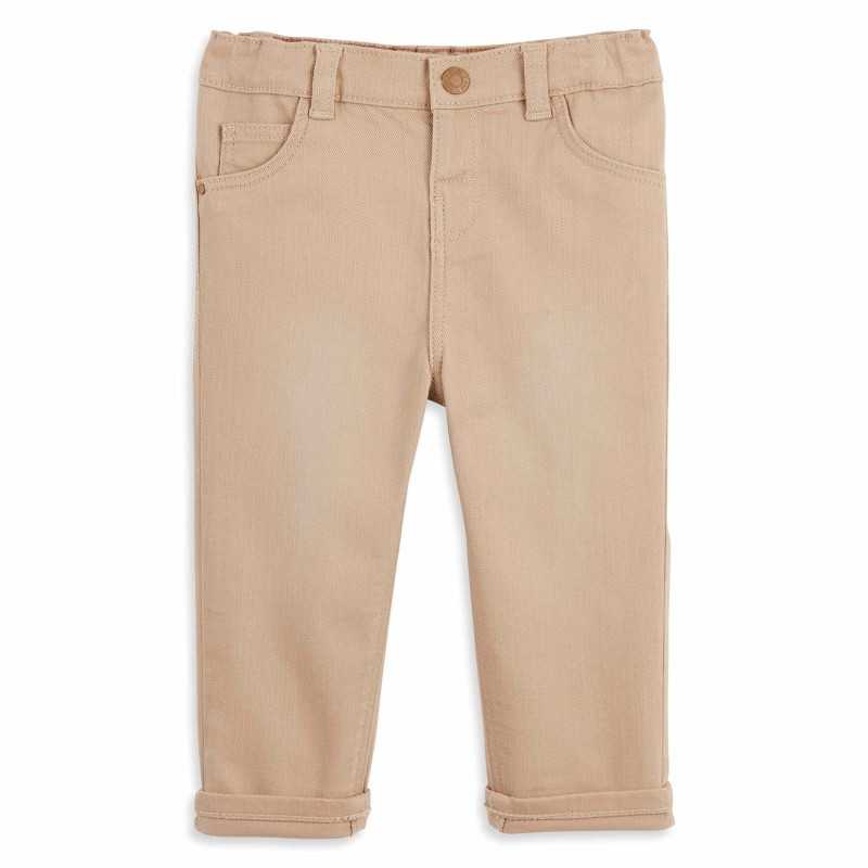PANTALON TWILL BEBE BEIGE