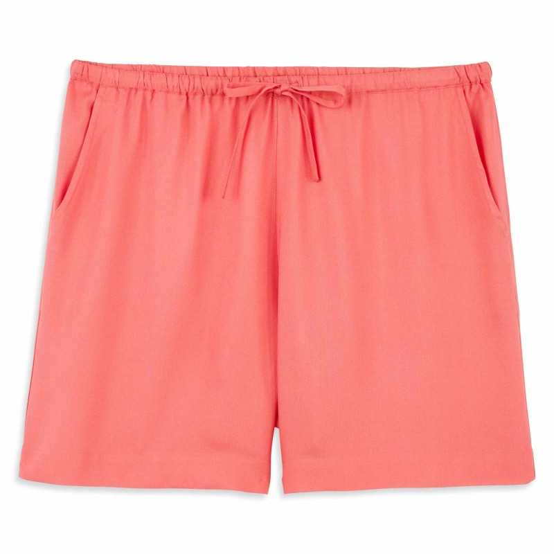SHORT VISCOSE FEMME ROSE