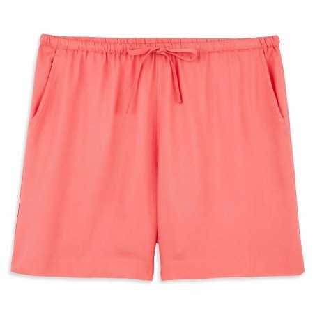 SHORT VISCOSE FEMME ROSE