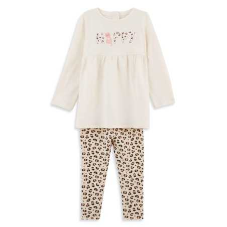 ENSEMBLE BEBE FILLE BEIGE