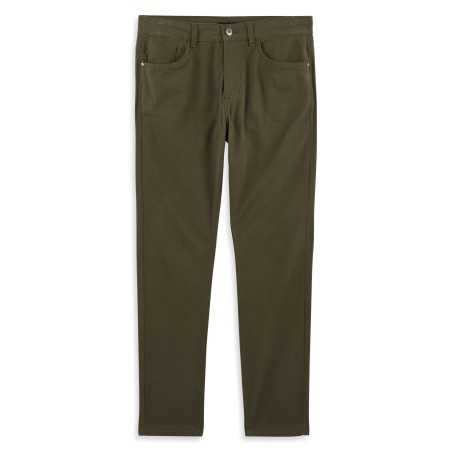 PANTALONS JEANS FORME VERT KAKI