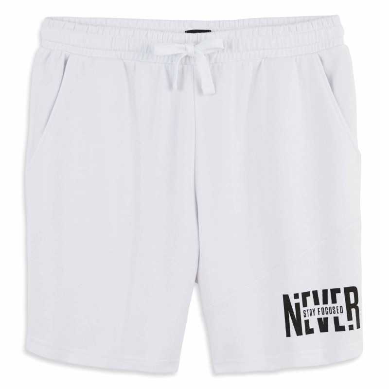 SHORT SPORT BLANC