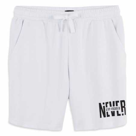 SHORT SPORT BLANC