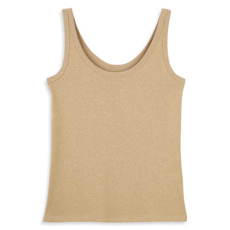 TSHIRT MANCHE COURTE MARCEL LURX BEIGE