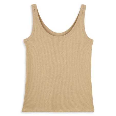 TSHIRT MANCHE COURTE MARCEL LURX BEIGE