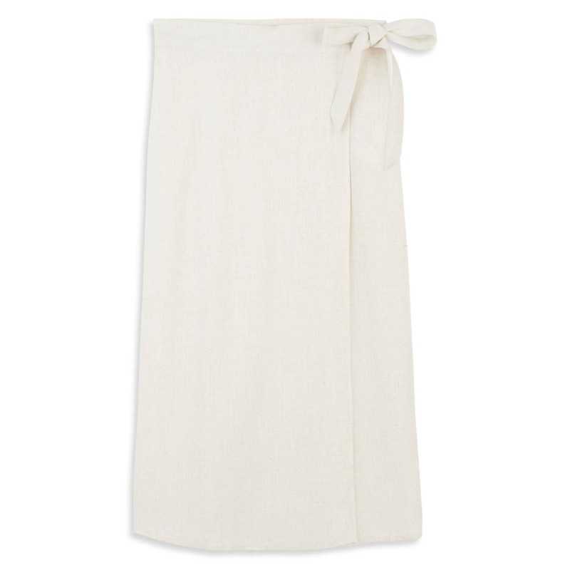 JUPE LIN BEIGE
