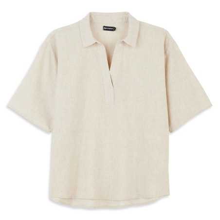 CHEMISE LIN ETE BEIGE
