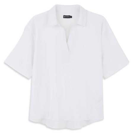 CHEMISE LIN ETE BLANC