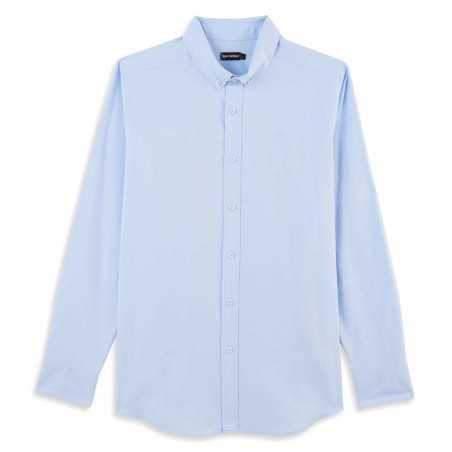 CHEMISE CASUAL MANCHES LONGUES BLEU PALE