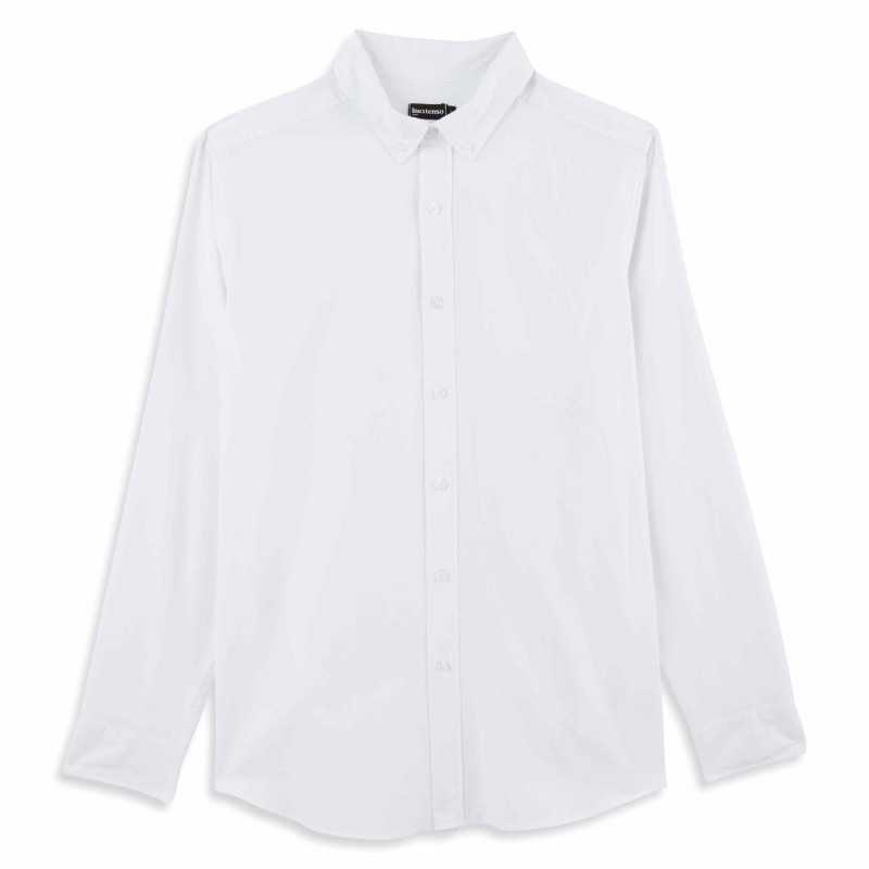CHEMISE CASUAL MANCHES LONGUES BLANC