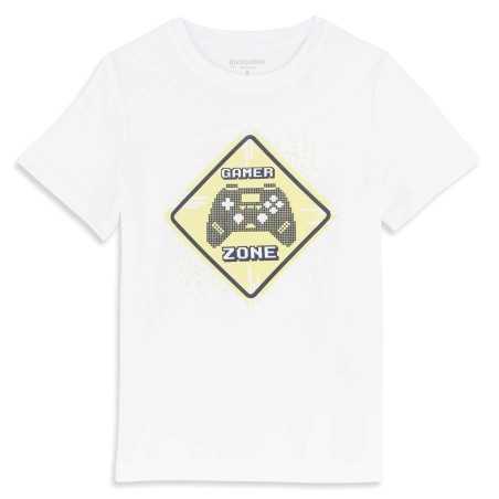 T-SHIRT MANCHE COURTE BLANC