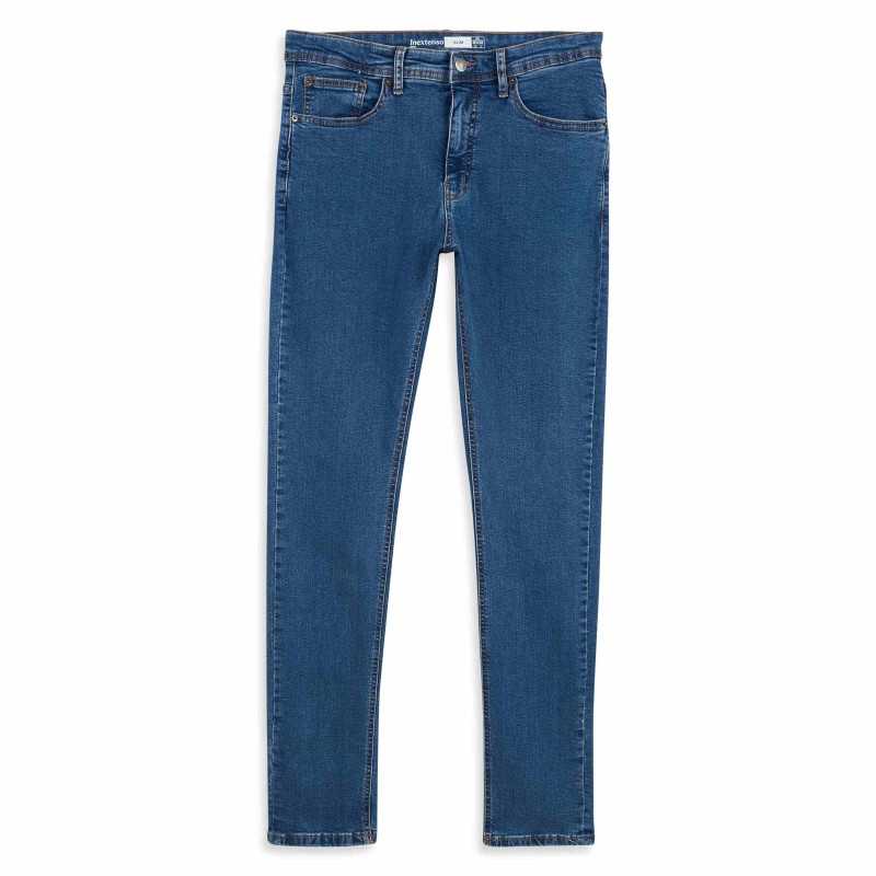 JEANS COUPE SLIM STONE