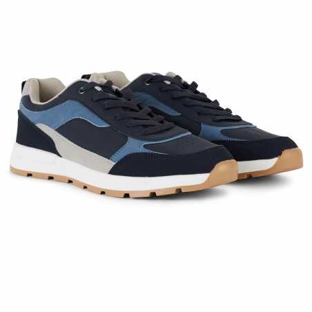 CHAUSSURE BASKET HOMME MARINE